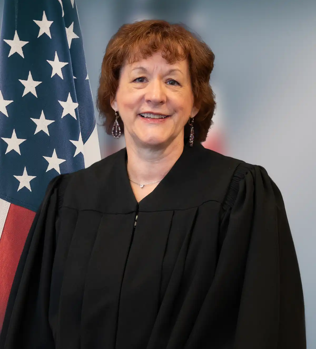 Judge Pamela A. Hawkins in her judicial robe